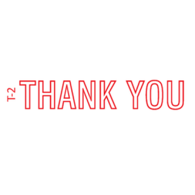 QUICKSTAMPER Type S - THANK YOU
