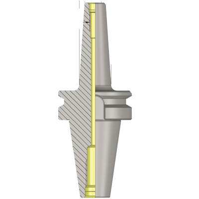 BBT50 MCA12 100 Milling Cutter Arbor (Balanced to G2.5 25000 rpm) (BT MAS 403)