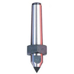 CNC MT3 Dead Center With Draw-off Nut Stub Carbide Tipped Point (Tip Diameter 11mm)