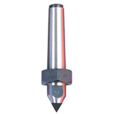 CNC MT4 Dead Center With Draw-off Nut Stub Carbide Tipped Point (Tip Diameter 14mm) CNC MT4 Dead Center With Draw-off Nut Stub Carbide Tipped Point (Tip Diameter 14mm)