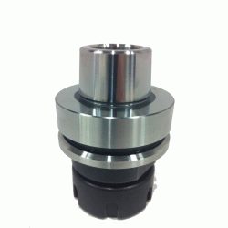 HSK 63F ER25 100 ER Collet Chuck (Balanced to G2.5 25000 rpm) (DIN 6499)