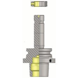 HSK-E50 WA Ø 20x107 Precision Grinding Wheel Arbor For ROLLOMATIC Tool & Cutter Grinding Machine