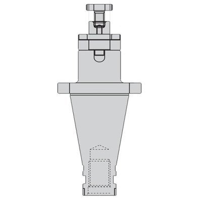 ISO50 CSMA22 100 AD CombiShell Mill Adapter