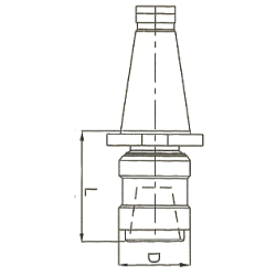 ISO50 QCDTC 3 QUICK CHANGE DRILLING & TAPPING CHUCK