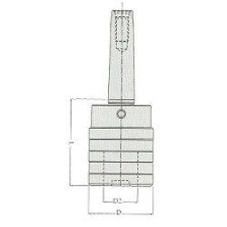 Morse Taper(PULL TYPE) TWFLK Tapping Attachment