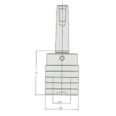 MT5A TWFLK3 Morse taper Quick Change Tapping Attachment