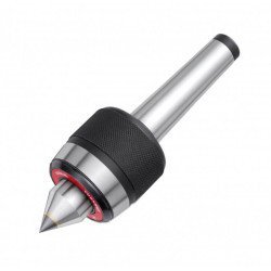 Standard Carbide Tip MT1 Plain Point Revolving Center For Conventional and Slow Speed Lathes Standard Carbide Tip MT1 Plain Point Revolving Center For Conventional and Slow Speed Lathes