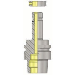 HSK-E50 WA Ø 20x126 Precision Grinding Wheel Arbor For WIDMA Tool & Cutter Grinding Machine 