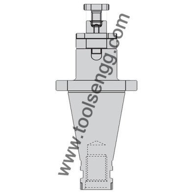 ISO50 CSMA22 055 AD CombiShell Mill Adapter