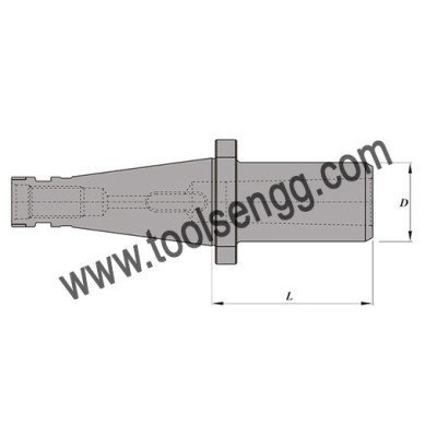 ISO40 MT01 050 AD Morse Taper Adapter