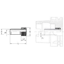 HSK-A 63 COOLANT TUBE HSK-A 63 COOLANT TUBE