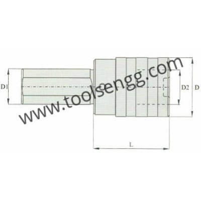 DIA 40" WFLK3 Cylindrical Quick Change Tapping Attachment