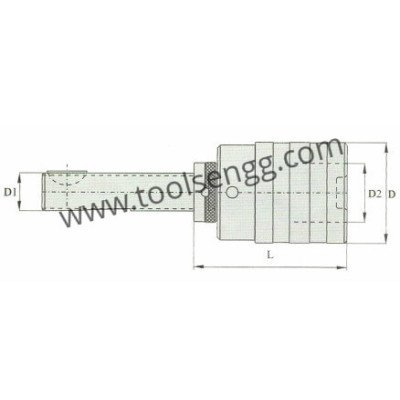 TR48 TWFLK3 Quick Change Tapping Attachment TR48 TWFLK3 Quick Change Tapping Attachment