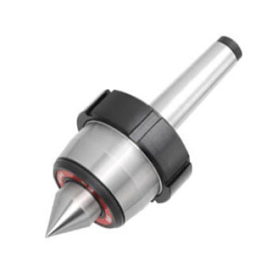 CNC Heavy Duty R Model With Draw-off Nut MT4 Stub Point With Carbide Tip Revolving Center For High Speed Applications as in CNC Turning Lathes