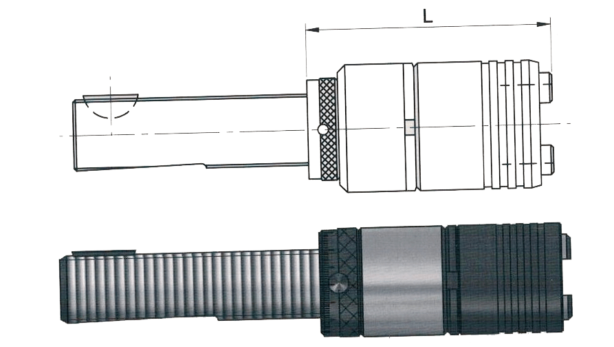 Tr36X2 QCF4 167.00 Quick Change Tapping Chuck