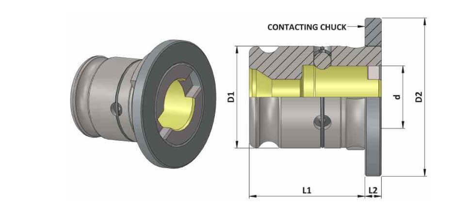 TWRE 4/3 Quick Change Tap Adaptor Reduction Socket