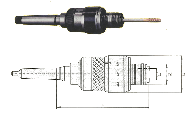 MT2A QSFL 3-12 QSFL/MORSE TAPER