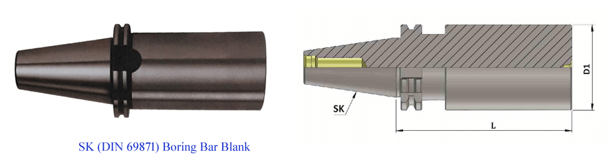 SK50 BORING BAR BLANK DIA 80.0 L 250 