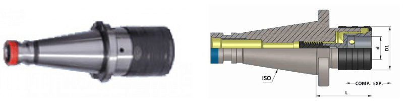 ISO40 WFLK3 143 TAPPING ATTACHMENT